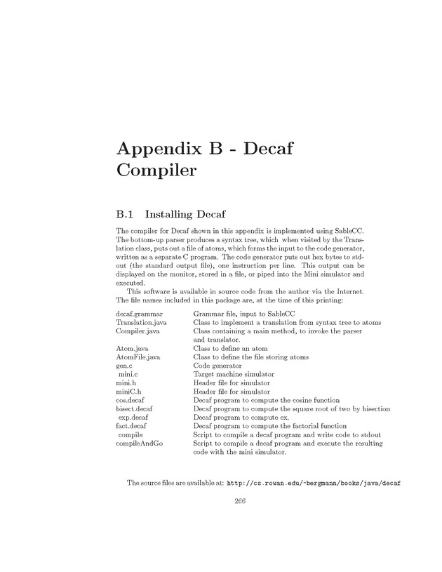 Compiler Design: Theory, Tools, and Examples - Page 266